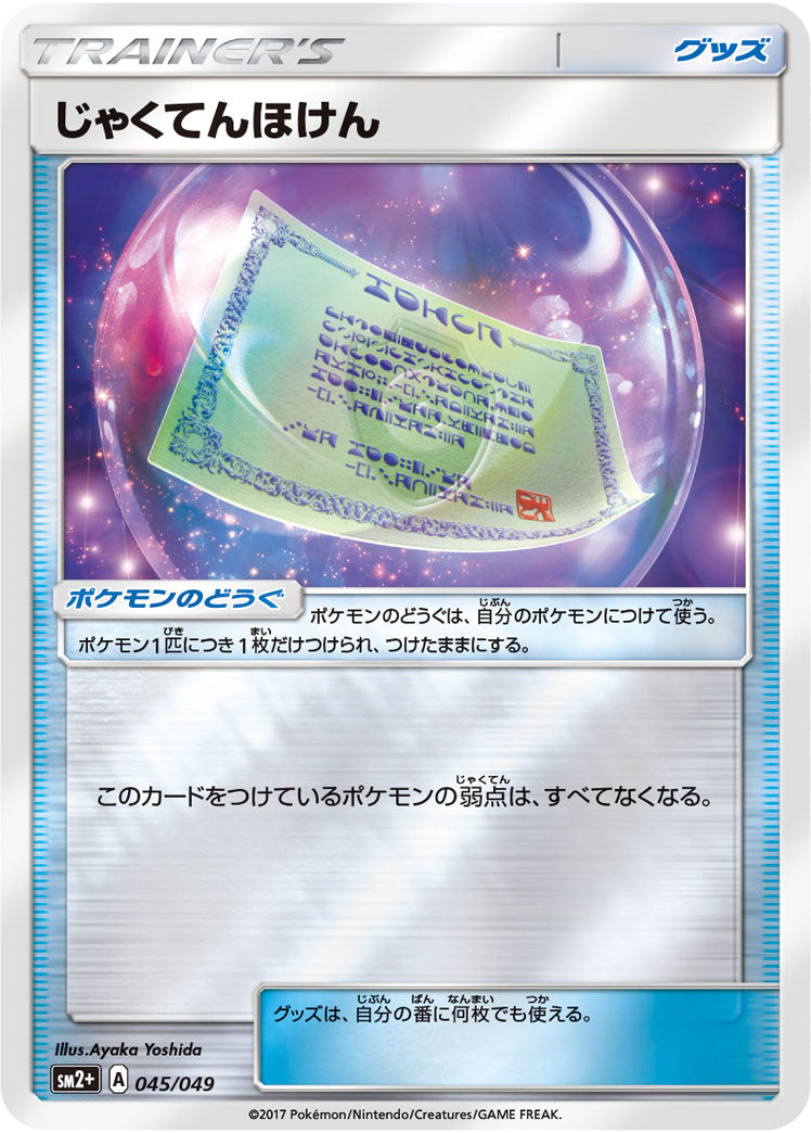 045/049 Weakness Policy SM2+