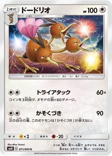 071/095 Dodrio sm10