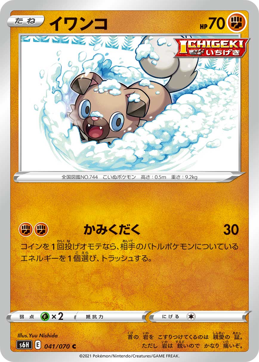 041/070 Rockruff S6H