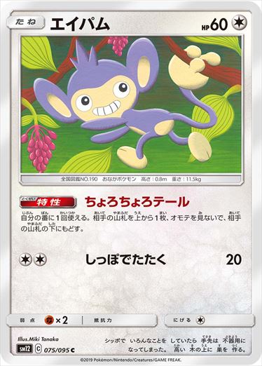 075/095 Aipom SM12
