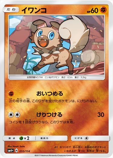 055/114 Rockruff SM4+