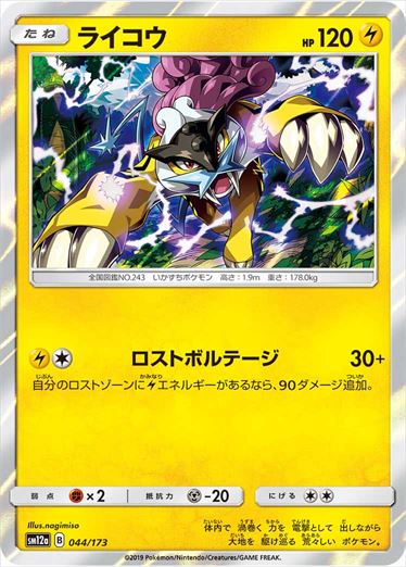 044/173 Raikou SM12a