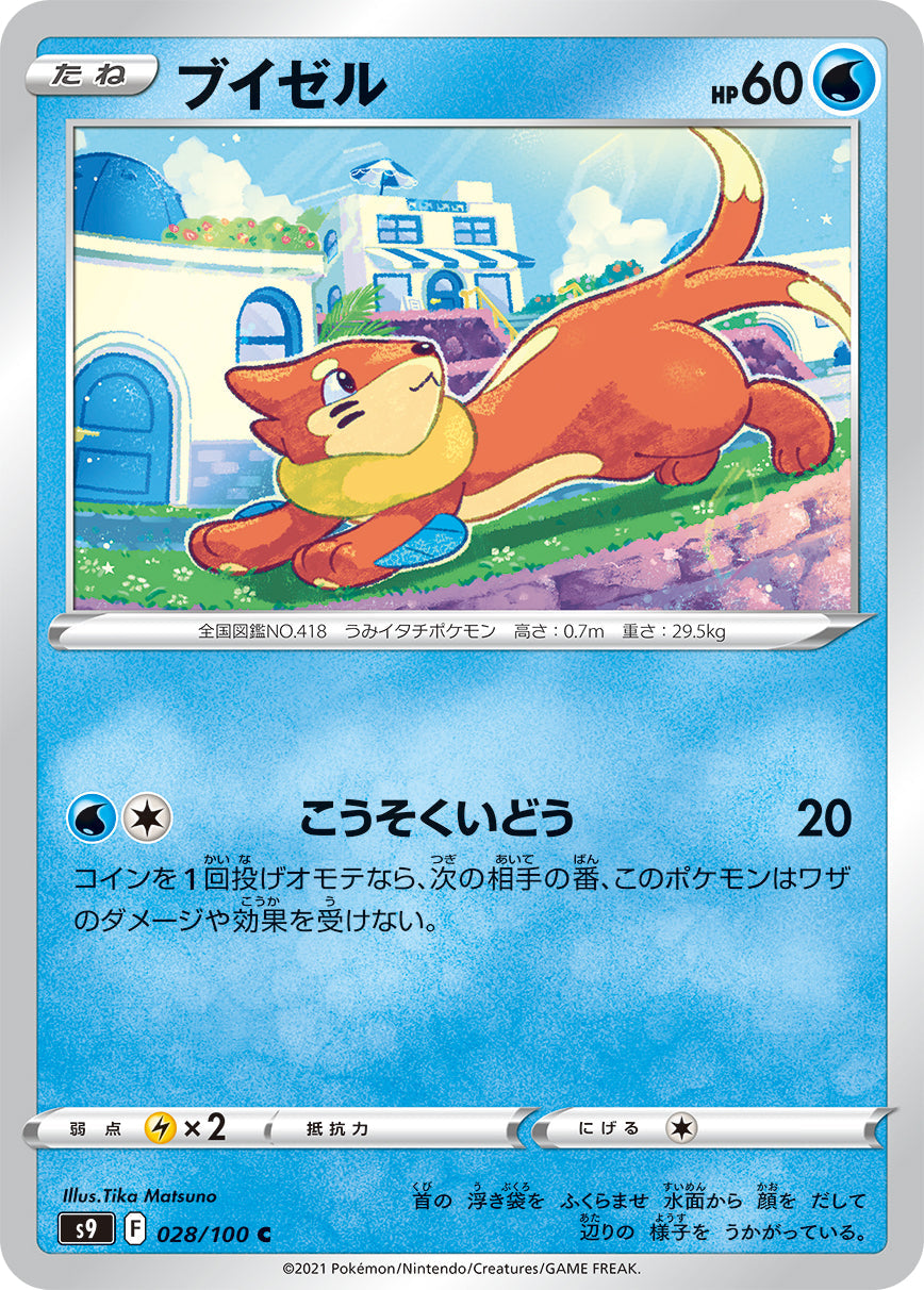 028/100 Buizel S9