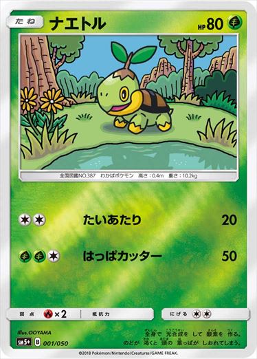 001/050 Turtwig SM5+