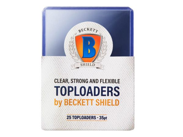 Beckett Shield - Toploader 35pt 25 Pack 