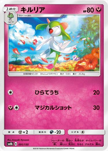 091/150 Kirlia SM8b