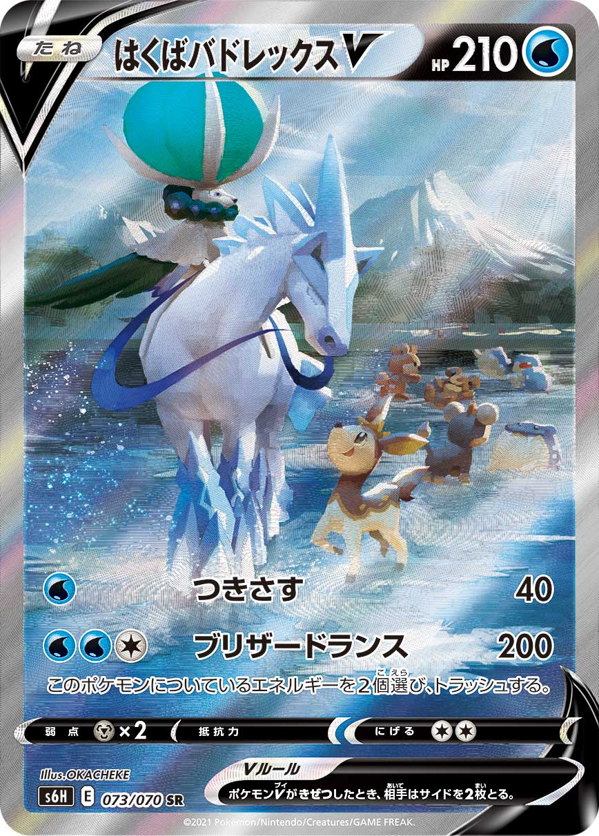 073/070 Ice Rider Calyr EX SR S6H