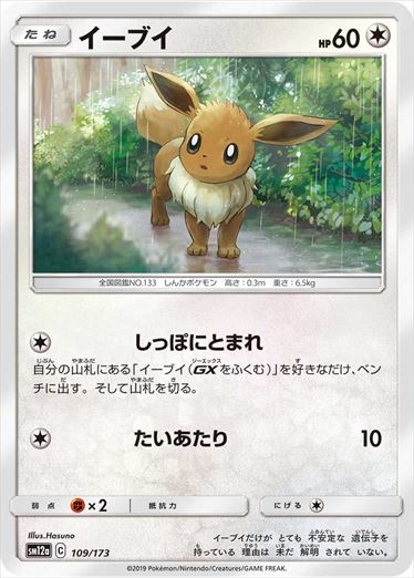 109/173 Eevee SM12a