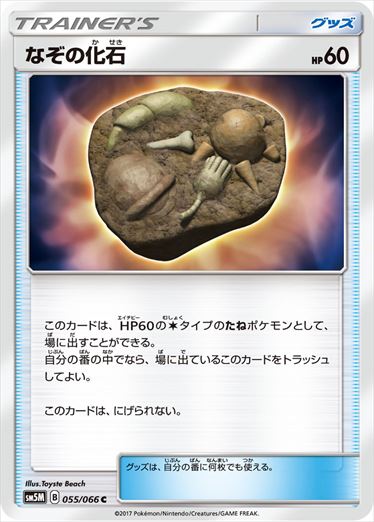 055/066 Unidentified Fossil SM5M
