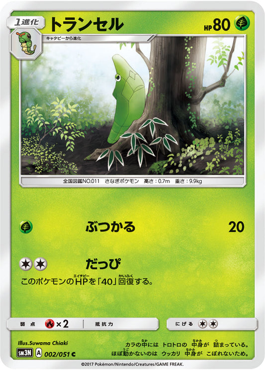 002/051 Metapod SM3N
