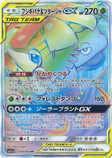 074/064 Venusaur & Snivy HR SM11a