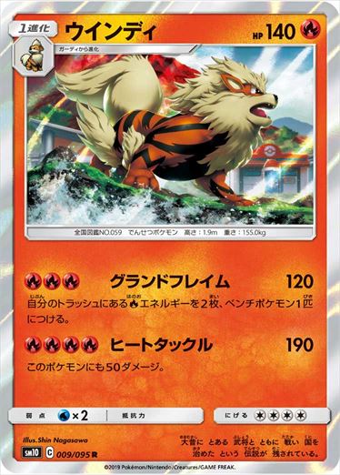 009/095 Arcanine sm10
