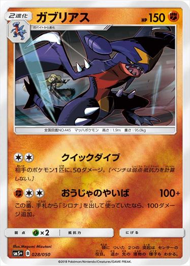 028/050 Garchomp SM5+