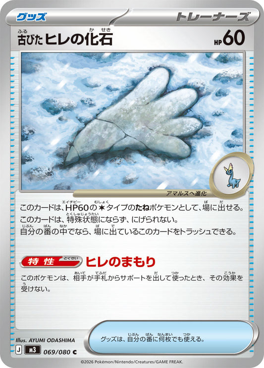 069/080 Antique Sail Fossil M3