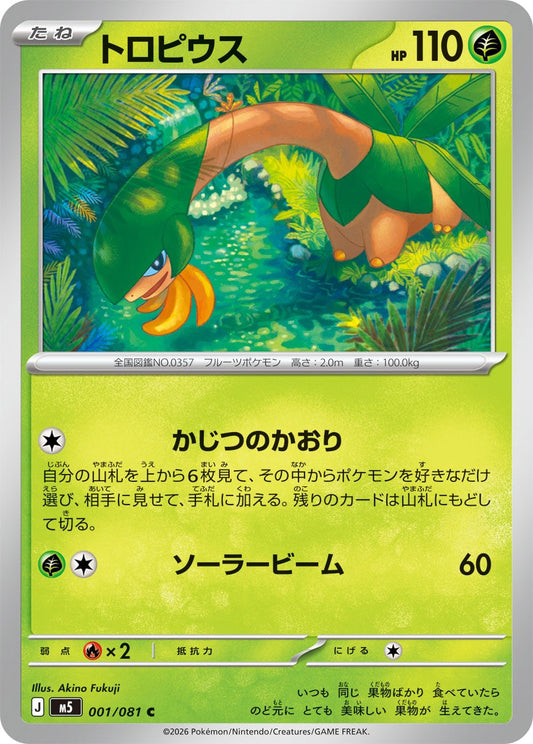 001/081 Tropius M5