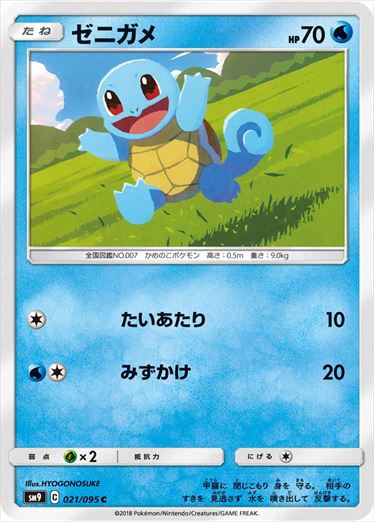 021/095 Squirtle SM9