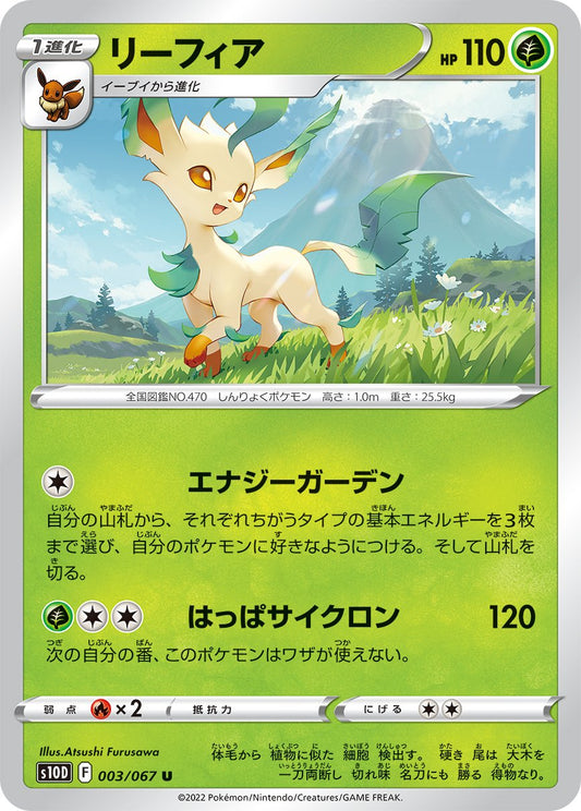 003/067 Leafeon S10D