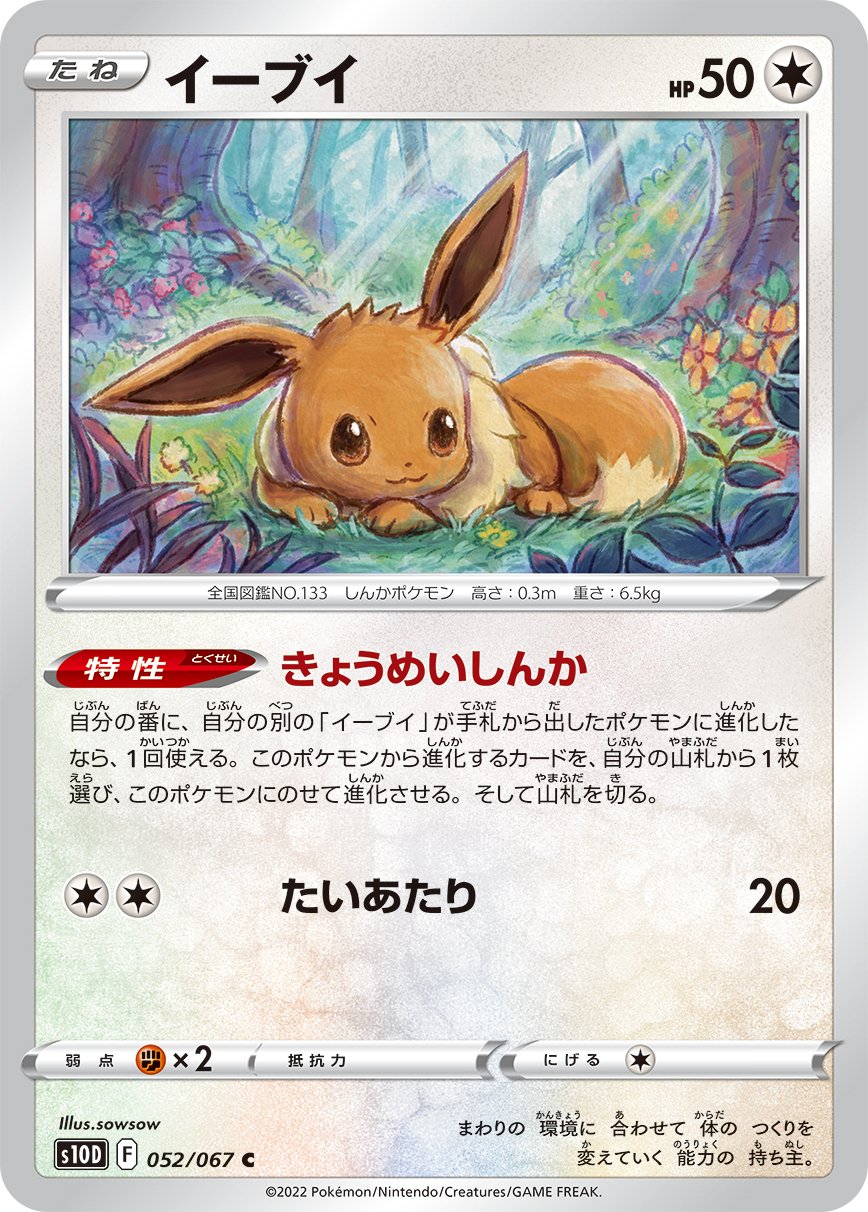 052/067 Eevee S10D