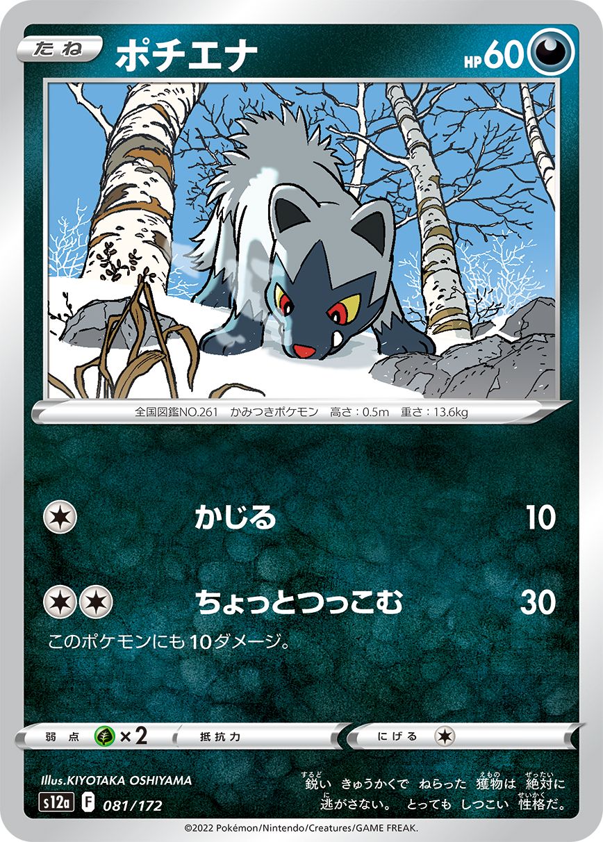 081/172 Poochyena S12a