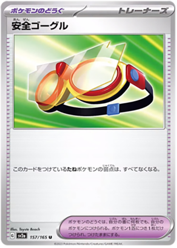 157/165 Safety Goggles SV2a