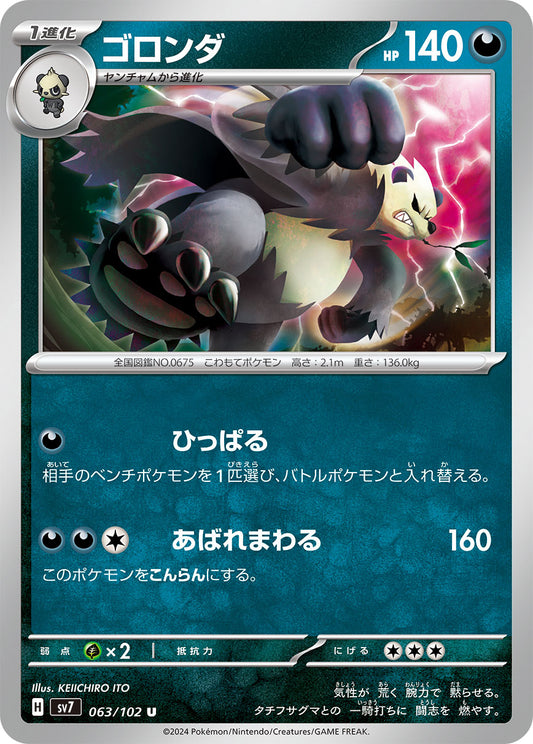 063/102 Pangoro SV7