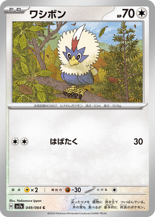 049/064 Rufflet SV7a