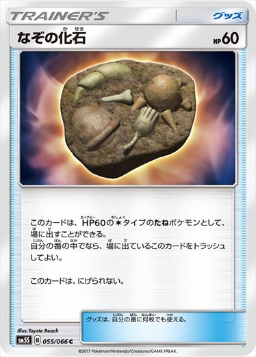 055/066 Unidentified Fossil SM5S
