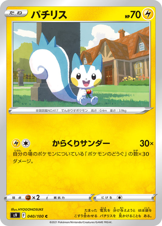 040/100 Pachirisu S9